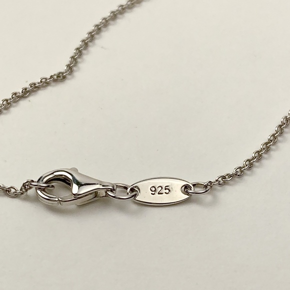 Sterling 925 Angel Wing Pendant w/ Cubic Zirconia (CZs) Adj Chain Necklace - Picture 4 of 10